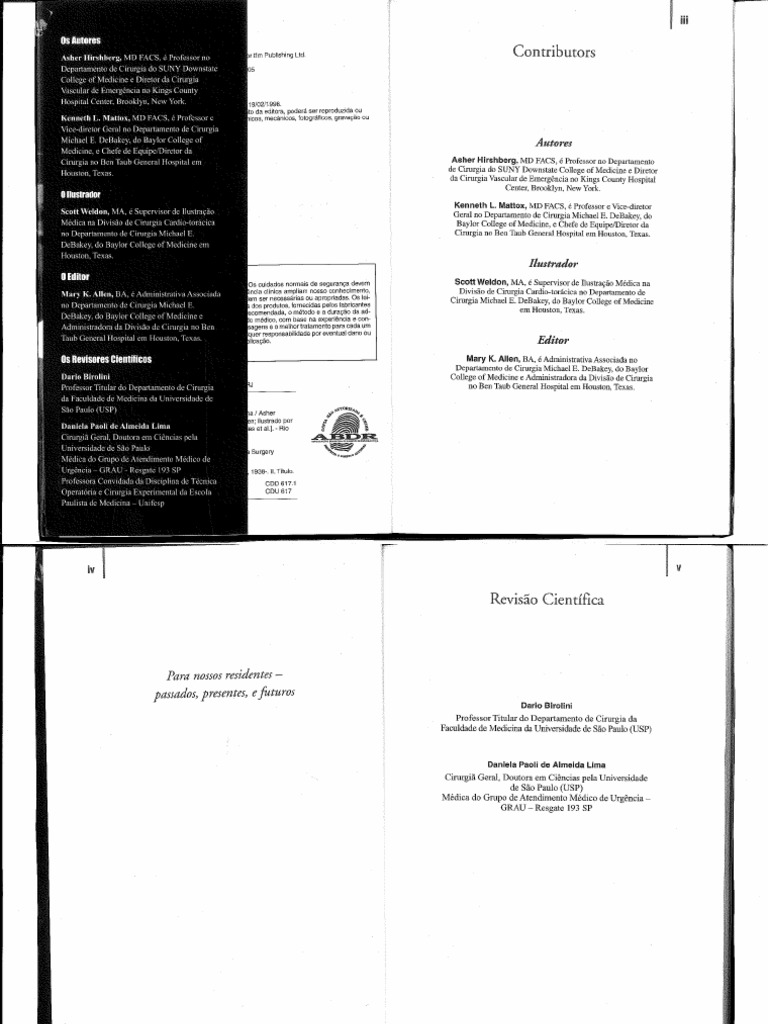 Cirurgia Do Trauma Top Knife (Portugues) PDF