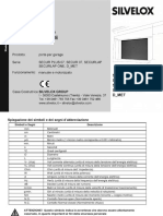 Manuale Portone Silvelox Secur One