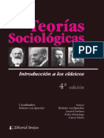 Von Sprecher - Teorías Sociológicas. Introducción A Los Clásicos