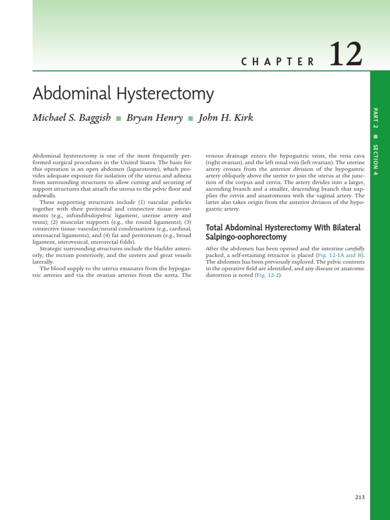 Atlas of Pelvic Anatomy and Gynecologic Surgery (Histerectomia) | PDF ...
