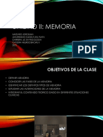 UNIDAD II MEMORIA