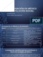 Investigación en México y Su Evolución Social