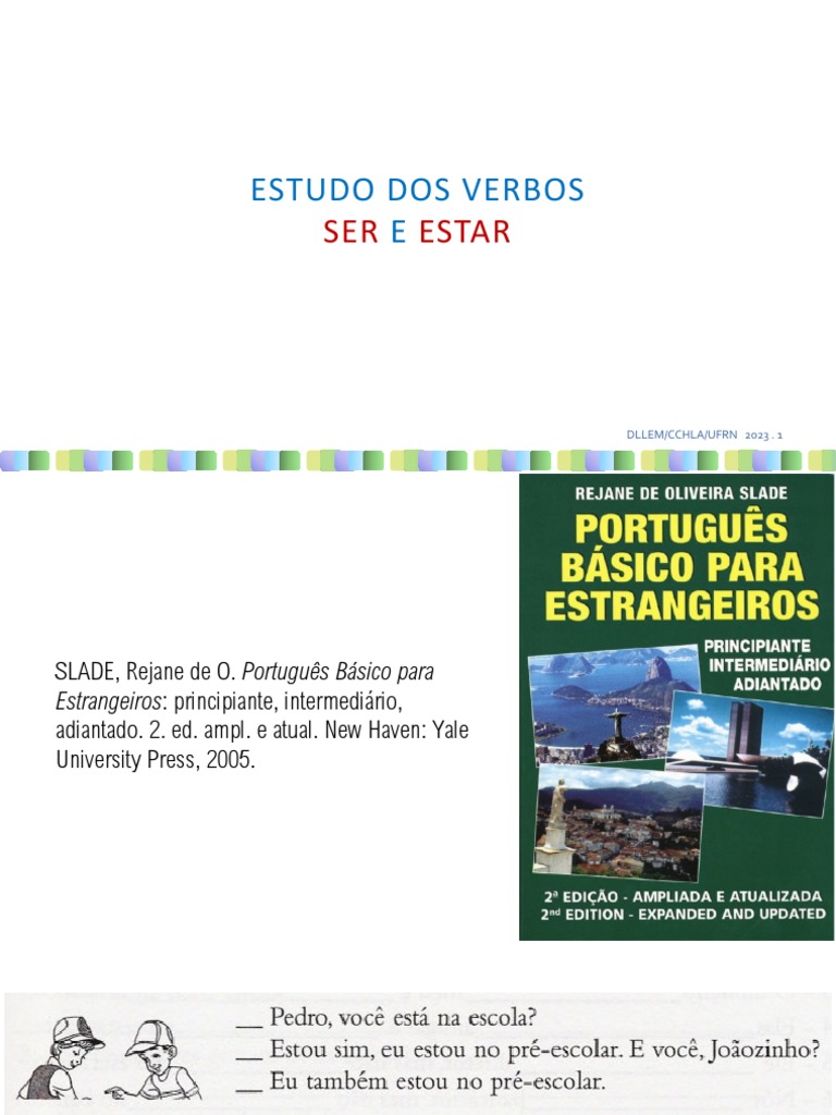 A153 Aula Ser e Estar No Portugue770s Brasileiro | PDF | Português ...