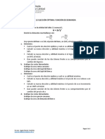 Taller 12 Teoría Del Consumidor-Función de Demanda