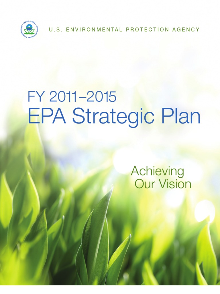 EPA Strategic Plan 2011-2015 Overview | PDF | Air Pollution | United ...