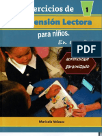 Ejercicios de Comprensión Lectora 1