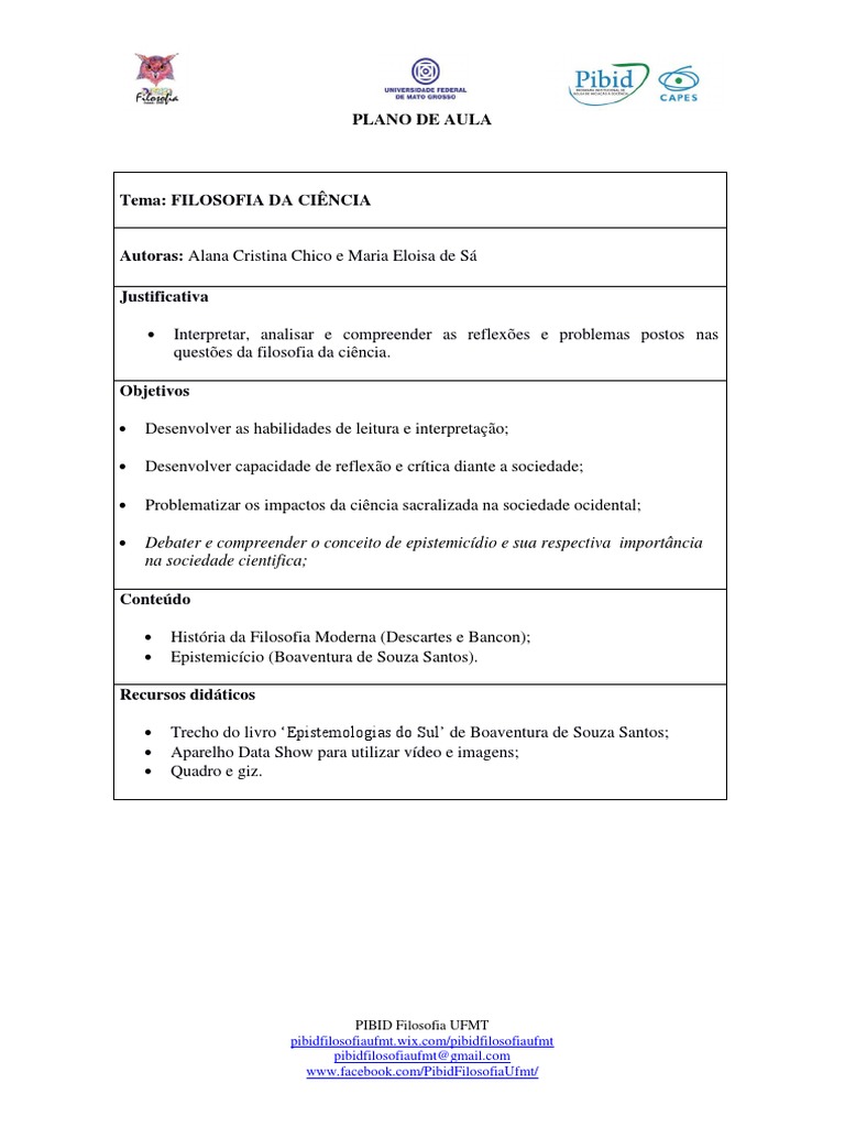 Epistemicídio na Filosofia da Ciência | PDF | Science | Agricultura