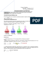 Problemas de Volumen Molar Normal.