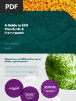 A Guide To ESG Standards and Frameworks