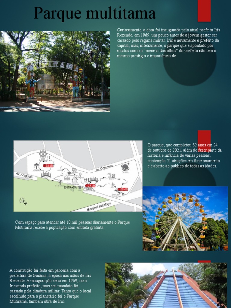 Parque Mutirama: História e Atrações | PDF