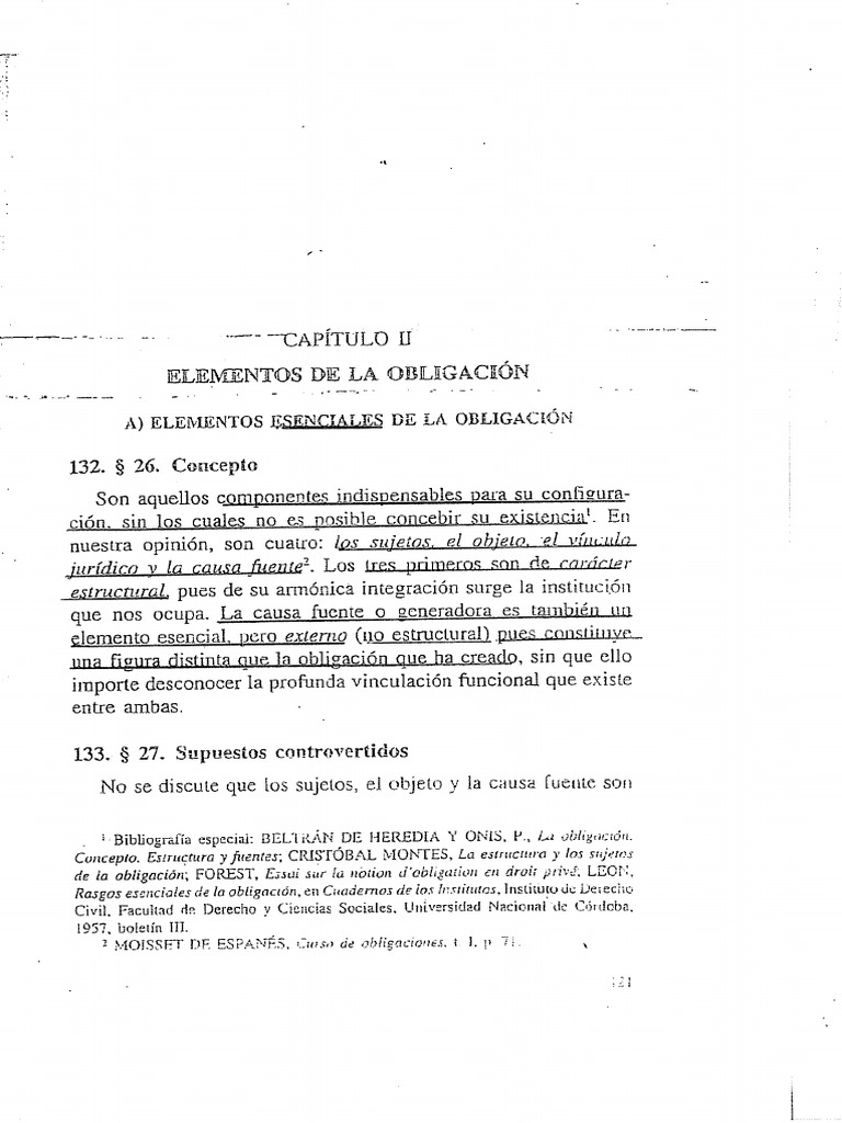 Capitulo 2 Tomo 1 Tratado de Obligaciones | PDF