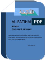 Buku Al Fatihah 14 Juli 2021