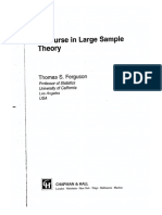 A Course in Large Sample Theory