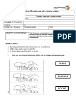 Evaluacion de Historia Mayo