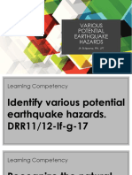 7 Various Potential Earthquake Hazards