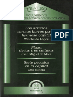 Siete Pecados en La Capital - Teatro Volumen Vii La Ciudad de México Contemporáneo