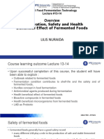 TPN 1223 FFT-INTRO PBL#4 - Lect 13-14 Preservation and Health Benefits