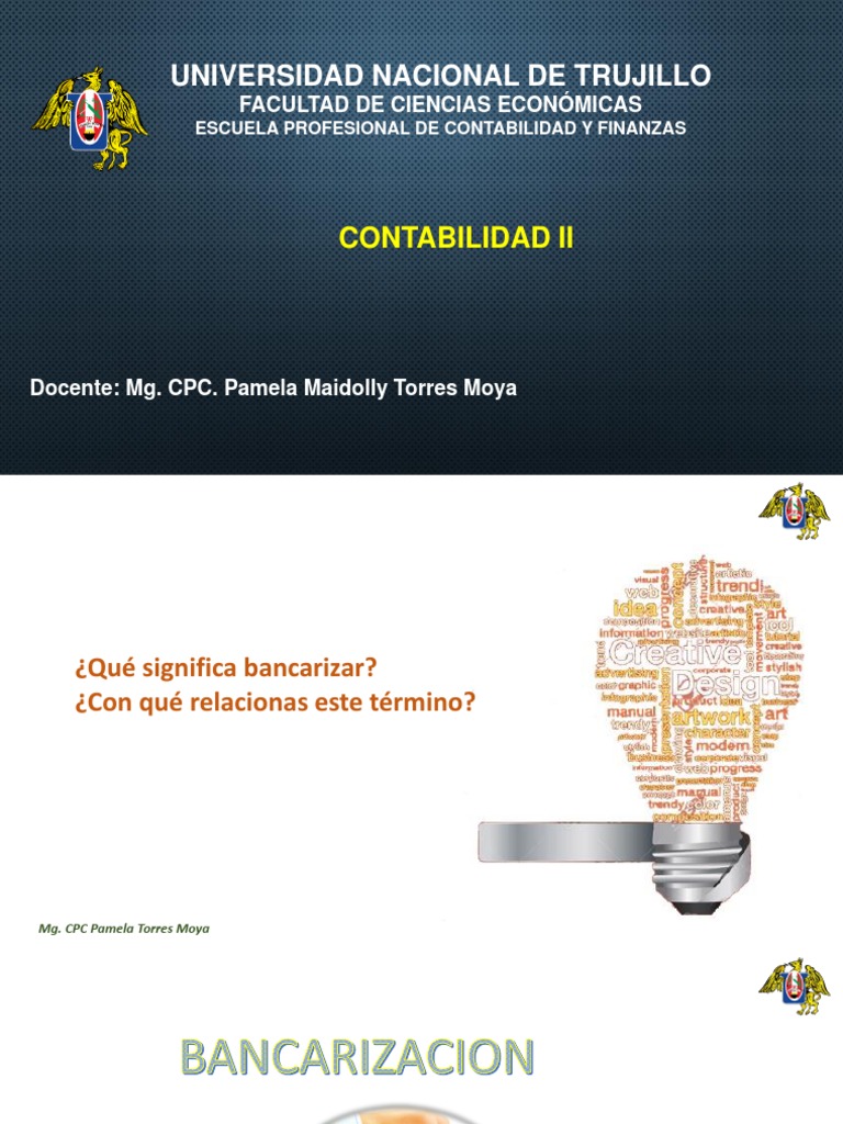 Bancarizacion e Itf | PDF | Cheque | Contabilidad