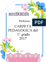 Carpeta Pedagógica