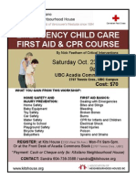 Firstaid Poster - Oct. 23, 2011