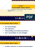 Educ 106 Curriculum Innovations
