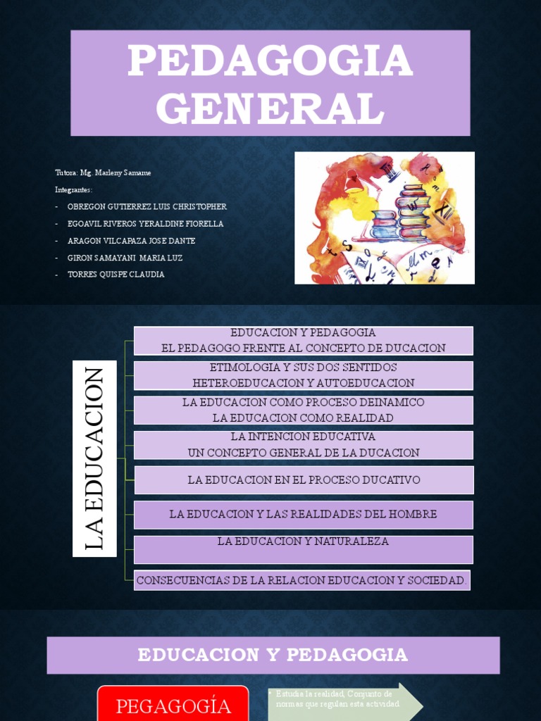 PEDAGOGIA GENERAL | PDF | Sociedad | Realidad