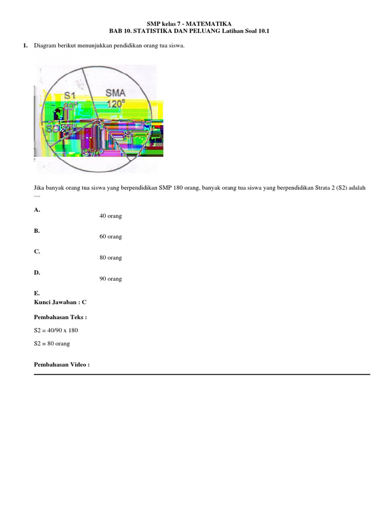 Adoc Pub SMP Kelas 7 Matematika Bab 10 Statistika Dan Pelua PDF
