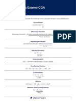 Fórmulas para Exame CGA: Current Yield