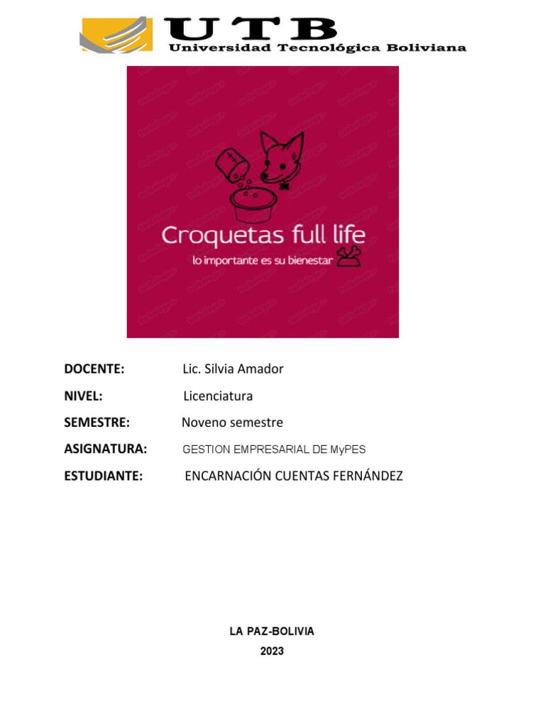 Croquetas Full Life PDF Alimentos Nutrición