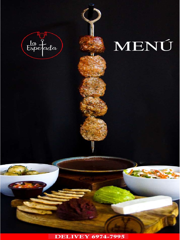 Menú de La Espetada San Benito | PDF | Carne | Cilantro