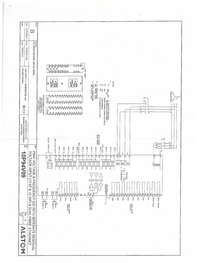 Plano Rele MICOM | PDF