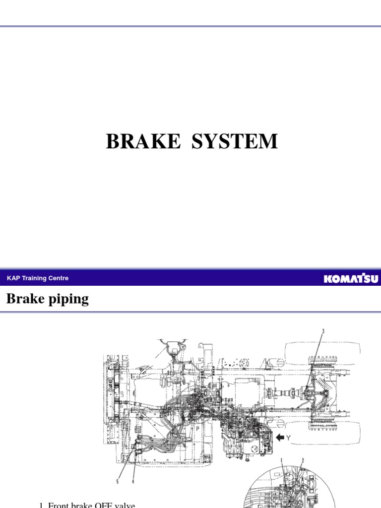 Brake System Training Overview | PDF | Brake | Valve
