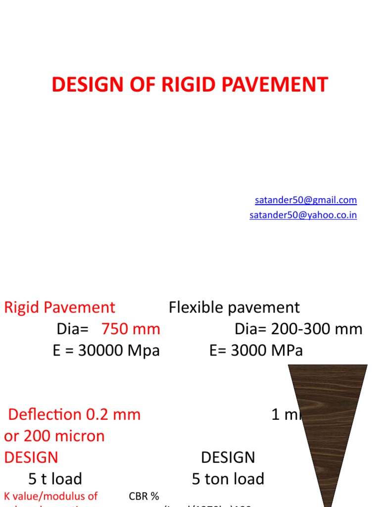4th March 2023 Full Day RPD Design RP | PDF | Concrete | Road Surface
