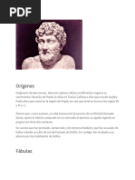 Biografía de Esopo | PDF | Esopo | Fábula