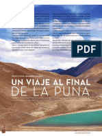 Un Viaje Al Final de La Puna. 