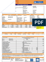 Bill of Supply of Electricity