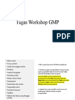 Tugas Workshop GMP