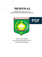 Proposal - Pembangunan - Masjid DARUL HIKMAH