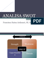 Analisa Swot-Pj