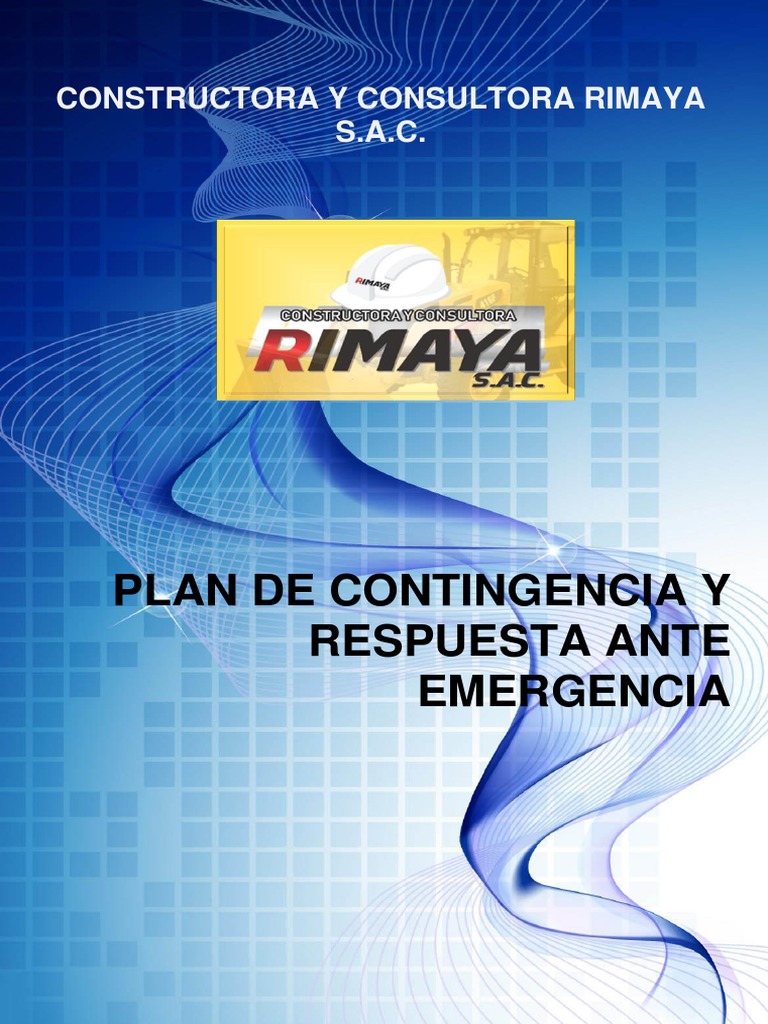 Plan Emergencias RIMAYA 2023 | PDF | Gestión de registros | Seguridad y ...