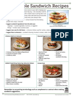JG Sandwichrecipes