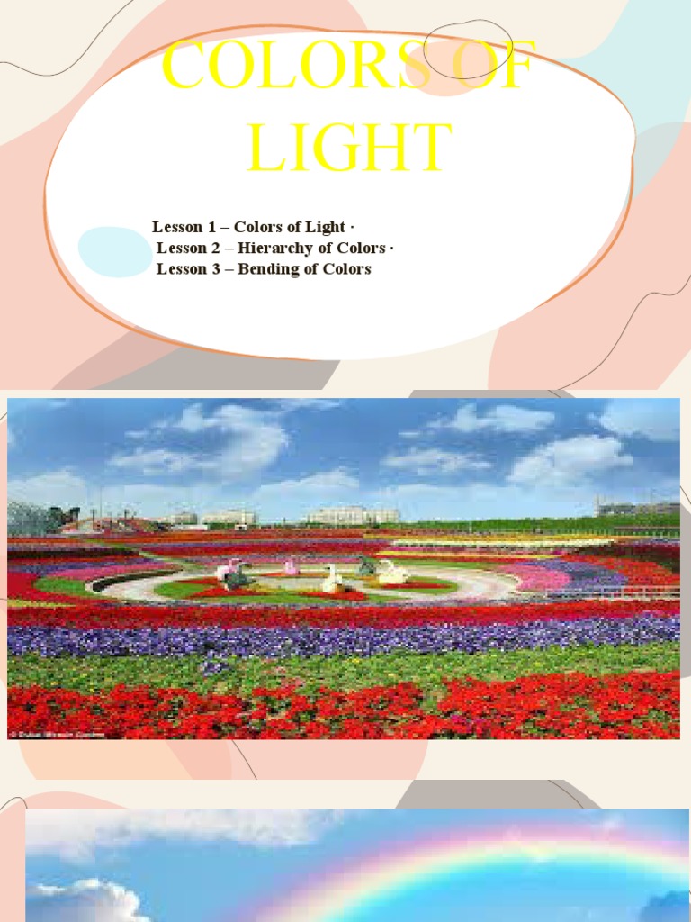 COLORS | PDF | Light | Color