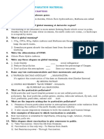 X-Phase-1 Dpt-8 Preparation Material: Syllabus: E.V.S-1 To 14 Chapters