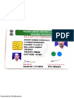 Ashok Driving Licence
