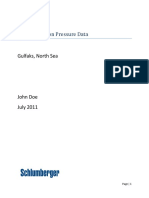 MDT Formation Pressure Data