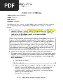 CWV-101-301 Andrenita 2023 EthicalDecisionMaking