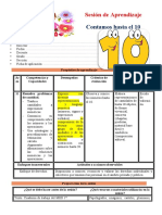 1° Sesión Día 4 Mat Contamos Hasta El 10 Experiencia 3 Semana 1