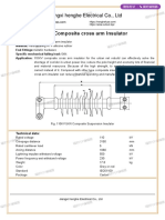 110kV Composite Cross Arm Insulator