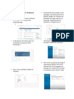 Steps in Installing MySQL Workbench