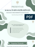 Presentasi: Wirausaha Kerajinan